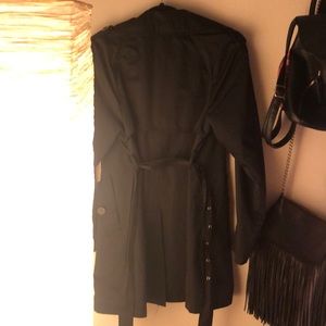 Micheal Kors black Trench coat
